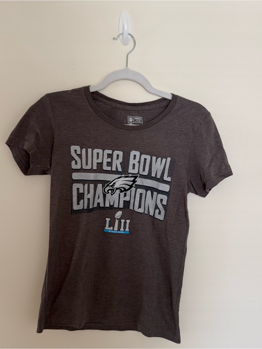 Fanatics Gray NFL Pro Line Printed Logo Tee